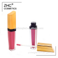CC36041 Waterproof Feature matte lip gloss packing in high quality plastic material lip gloss tube